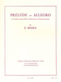 EUGENE BOZZA: PRELUDE AND ALLEGRO