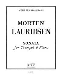MORTEN LAURIDSEN: SONATA (TRUMPET & PIANO) TROMPETTE