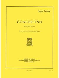 ROGER BOUTRY: CONCERTINO (TRUMPET & PIANO) TROMPETTE