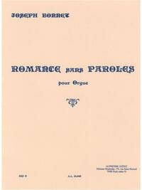 JOSEPH BONNET: ROMANCE SANS PAROLES OP.7 NO.8