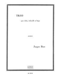 JACQUES IBERT: TRIO FOR VIOLIN, CELLO AND HARP