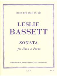 LESLIE BASSETT: SONATA (HORN & PIANO)