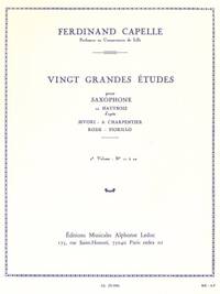 F. CAPELLE: 20 GRANDES ETUDES VOL.2 (OBOE SOLO)