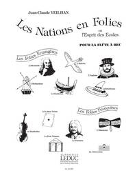 JEAN-CLAUDE VEILHAN: LES NATIONS EN FOLIES FOR ALTO RECORDER SOLO