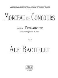 ALFRED BACHELET: MORCEAU DE CONCOURS (TROMBONE & PIANO)