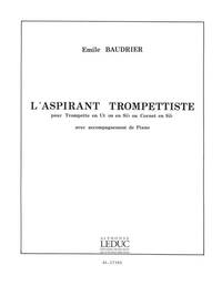 YVES BAUDRIER: L'ASPIRANT TROMPETTISTE (TRUMPET & PIANO) TROMPETTE