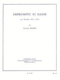 EUGENE BOZZA: IMPROMPTU ET DANSE (SAXOPHONE-ALTO & PIANO)