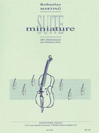 BOHUSLAV MARTINU: MINIATURE STUDY (CELLO AND PIANO)
