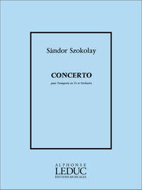 SANDOR SZOKOLAY: CONCERTO (C TRPT) (TRUMPET & PIANO) TROMPETTE