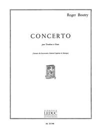 ROGER BOUTRY: CONCERTO (TROMBONE & PIANO)
