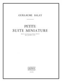 GUILLAUME BALAY: PETITE SUITE MINIATURE DANS LE STYLE DU 18EME SIECLE (QUINTET-WIND)