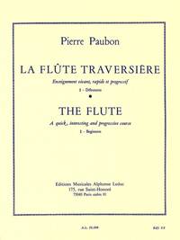 PIERRE PAUBON: LA FLUTE TRAVERSIERE VOL.1 (FLUTE SOLO)