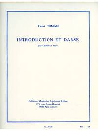 HENRI TOMASI: INTRODUCTION ET DANSE (CLARINET & PIANO)
