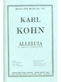 KARL KOHN: ALLELUIA (CHORAL-MIXED ACCOMPANIED)
