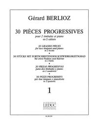 GERARD BERLIOZ: 30 PIECES PROGRESSIVES VOL.1 (PERCUSSION(S) & PIANO)
