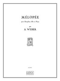 ALAIN WEBER: MELOPEE (SAXOPHONE-ALTO & PIANO)