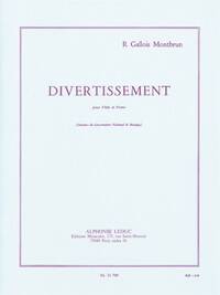 RAYMOND GALLOIS MONTBRUN: ENTERTAINMENT (FLUTE, PIANO)