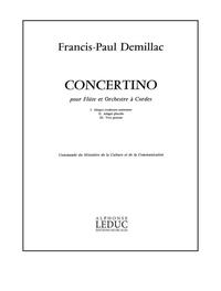 FRANCIS-PAUL DEMILLAC: CONCERTINO (FLUTE & PIANO)
