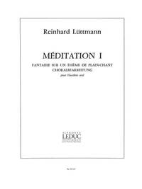 REINHARD LUTTMANN: MEDITATION I (OBOE SOLO)