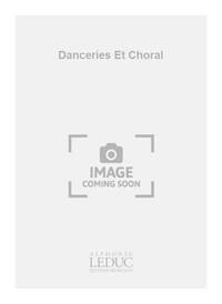 BACH JS FROMIN DANCERIES ET CHORAL 4 SAXOPHONES SATB SCORE/PARTS