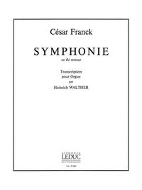 FRANCK WALTHER SINFONIE EN RE MINEUR ORGAN BOOK
