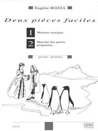 EUGENE BOZZA: 2 PIECES FACILES (PIANO SOLO) PIANO