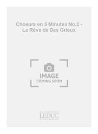 RENE BERTHELOT: CHOEURS EN 5 MINUTES NO.2: LES YEUX DU CHAT (CHORAL-FEMALE A CAPPELLA)