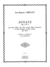 JEAN-BAPTISTE LOEILLET: SONATE OP.5 NO.1