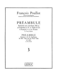 FRANCOIS POULLOT: PREAMBLE VOL.3 (TUBA SOLO)