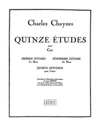 CHARLES CHAYNES: 15 ETUDES (HORN SOLO)