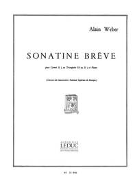 ALAIN WEBER: SONATINE BREVE (TRUMPET & PIANO) TROMPETTE