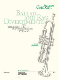 ARMANDO GHIDONI: BALLAD AND RAG DIVERTIMENTO (TRUMPET/PIANO)