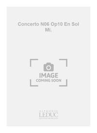 JEAN-MARIE LECLAIR: CONCERTO OP.10, NO.6 IN G MINOR (VIOLIN & ORCHESTRA)