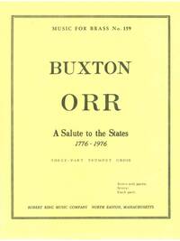 BUXTON ORR: SALUTE TO THE STATES (TRUMPETS 3)