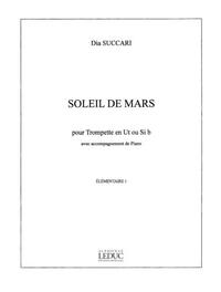 DIA SUCCARI: SOLEIL DE MARS (TRUMPET & PIANO) TROMPETTE