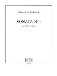 ELISENDA FABREGAS: SONATA NO.1 (FLUTE & PIANO)