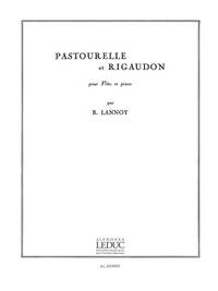 ROBERT LUCIEN LANNOY: PASTOURELLE ET RIGAUDON (FLUTE & PIANO)