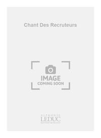 LASZLO LAJTHA: CHANT DES RECRUTEURS (BAR) (VOICE & PIANO)