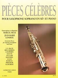 PIECES CELEBRES POUR SAXOPHONE SOPRANO