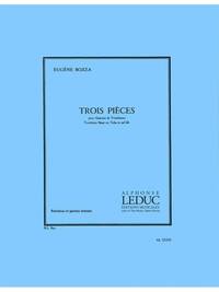 EUGENE BOZZA: 3 PIECES (TROMBONES 4)
