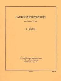 EUGENE BOZZA: CAPRICE-IMPROVISATION (CLARINET & PIANO)
