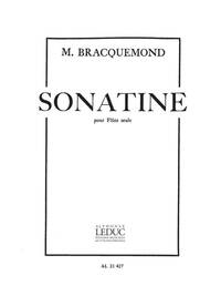 MARTHE BRACQUEMOND: SONATINE (FLUTE SOLO)