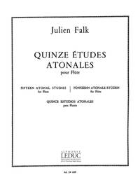JULIEN FALK: 15 ATONAL STUDIES FOR FLUTE
