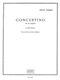 HENRI TOMASI: CONCERTINO IN E MAJOR (FLUTE/PIANO)