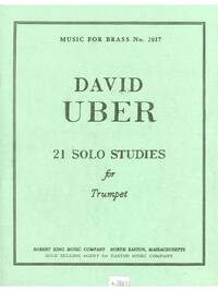 DAVID UBER: 21 SOLO STUDIES TROMPETTE