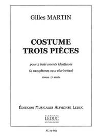 GILLES MARTIN: COSTUME (SAXOPHONES 2)