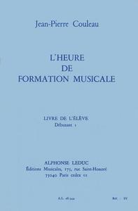 COULEAU: HEURE DE FORMATION MUSICALE DEBUTANT 1/LIVRE DE L'ELEVE