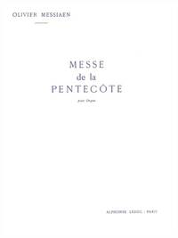 MESSE DE LA PENTECOTE POUR ORGUE