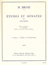 HENRI BROD: ETUDES ET SONATES VOL.2 (OBOE)