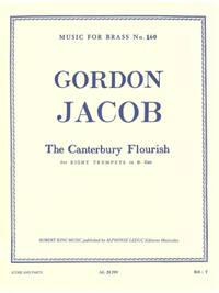 GORDON JACOB: THE CANTERBURY FLOURISH (TRUMPET ENSEMBLE (5 OR MORE))